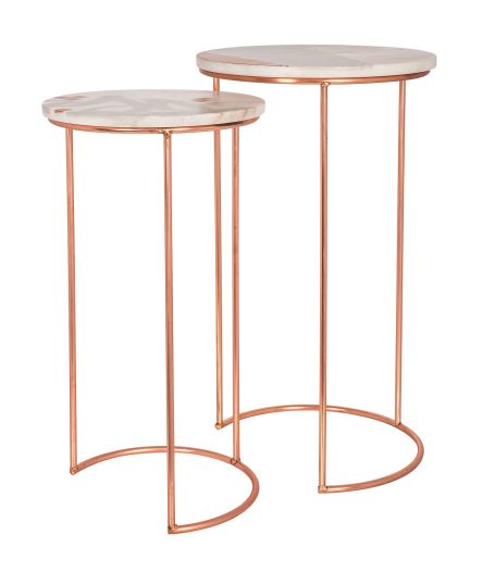 2 PCS NESTED TABLE INGENUITY DESIGN