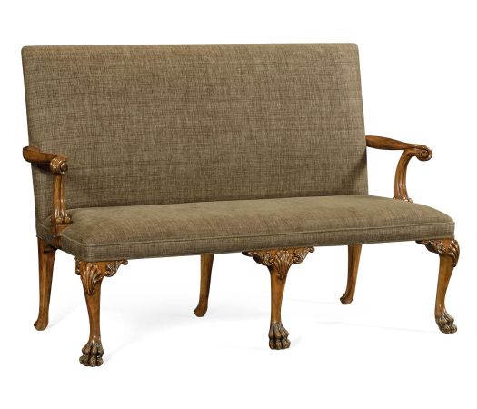 William Yeoward Collected - Uptown Classic - Charlotte Grey Fruitwood Settee