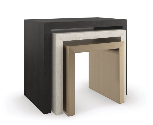 Modern Principles - Contrast Nesting Table