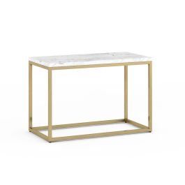 Rectangular Marble Side Table Marble RECTANGULAR SIDE TABLE