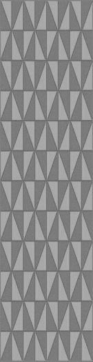 Gray Triangle Pattern Rug