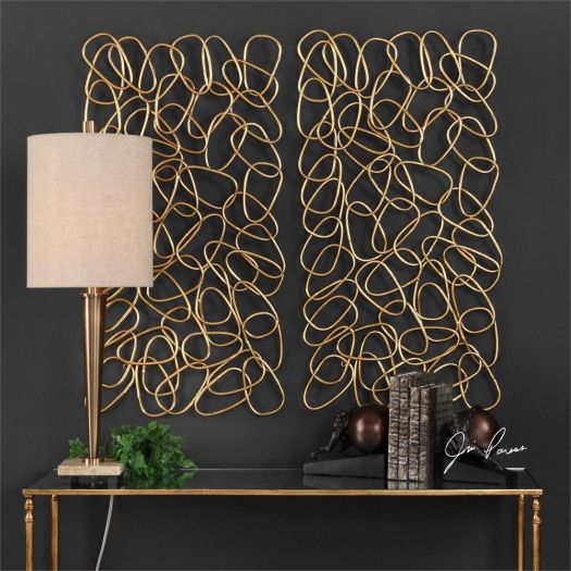 In The Loop Metal Wall Panels, S/2