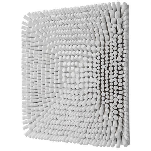 Portside Wood Wall Panel, White