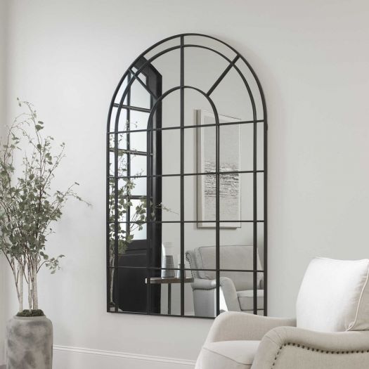 Grantola Black Arch Mirror