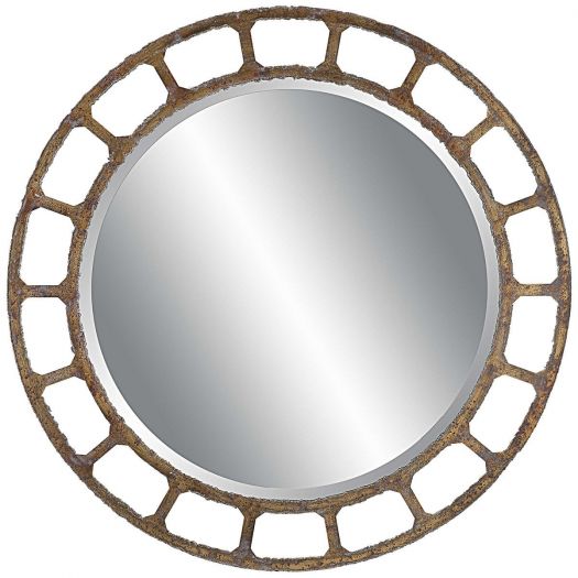 Darby Round Mirror