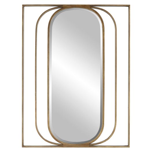 Replicate Contemporary Oval Mirror