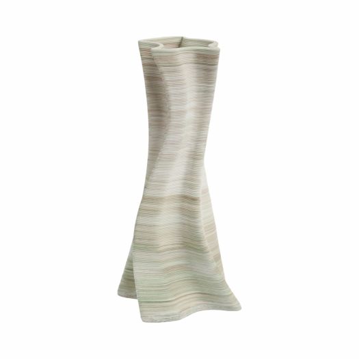 caracol 3d Printed Porcelain Vase, Multi