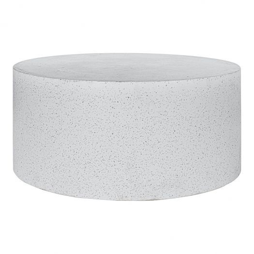 Omi Outdoor Coffee Table White Terrazzo