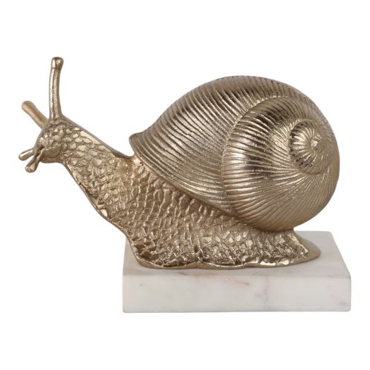 10 Amelia Snail Statuary, Gold