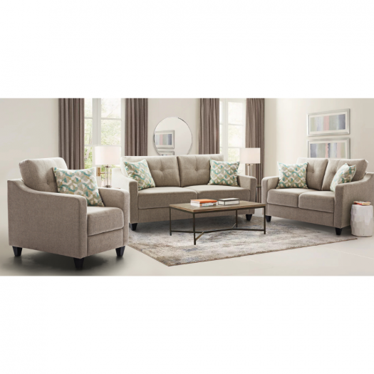 Eloy Enchant Grey Sofa Set