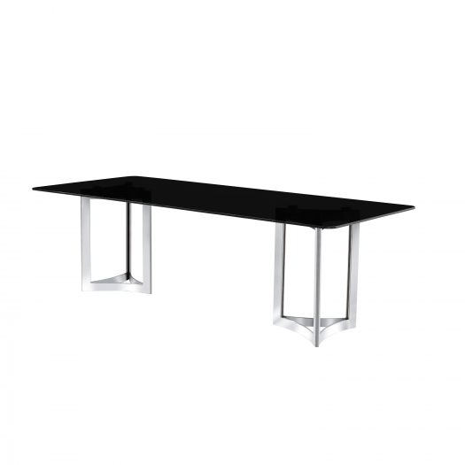 Alexa Glass Top Dining Table