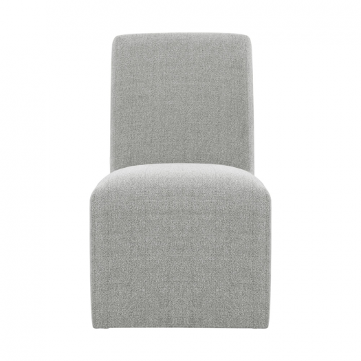 Nero Dining Side Chair W/Grey Fabric