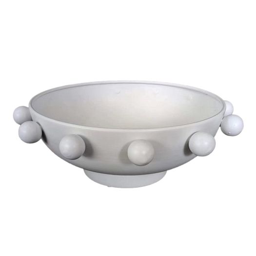 11 Hobnail Bowl, White