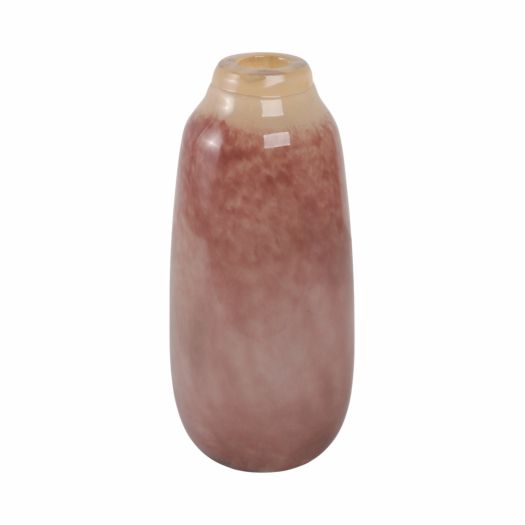 11 KANO SMALL MAUVE GLASS VASE