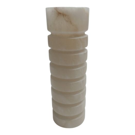 11 Solica Large Alibaster Candleholder