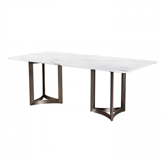 Alexa Marble Top Dining Table