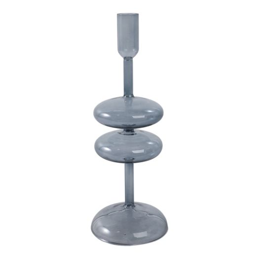 11x4 Retro Bubble Taper Holder, Blue