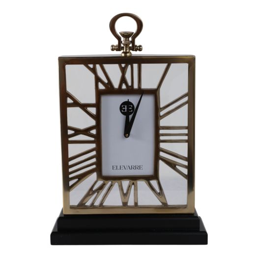 12x18 Griffith Gold Aluminum Clock