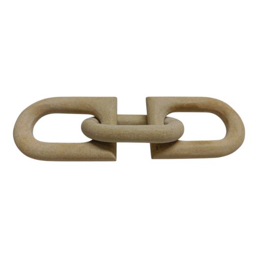 13 Nonnilcarved Standstone Chain Object