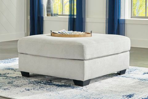 OVERSIZED ACCENT OTTOMAN