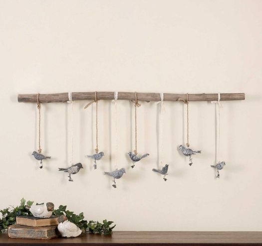 BIRDS ON A BRANCH WALL DECOR