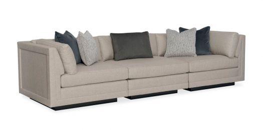 Modern Fusion - 3-Piece Sectional Sofa