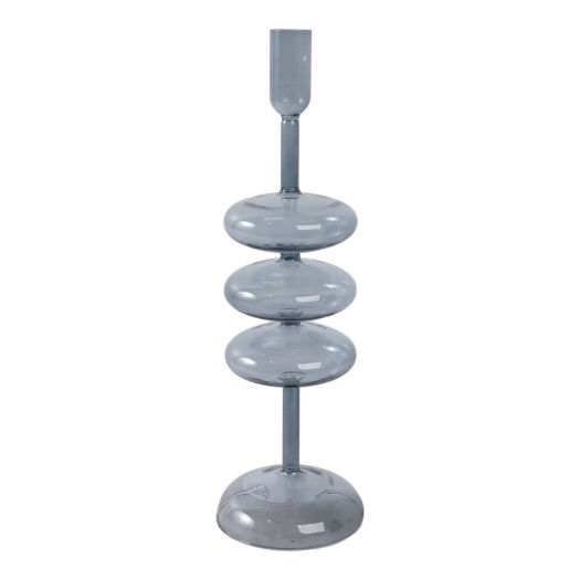 13X4 RETRO BUBBLE TAPER HOLDER, BLUE