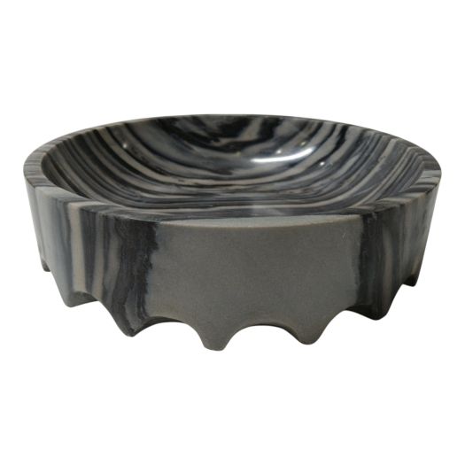 14 Hazley Carved Marble Tray