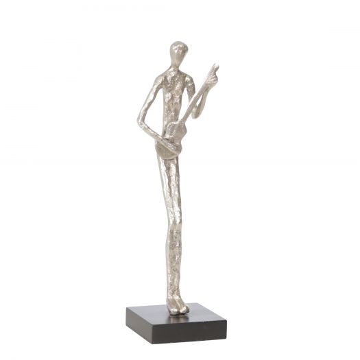 ALUMINUM 15.75" GUITAR MUSICIAN