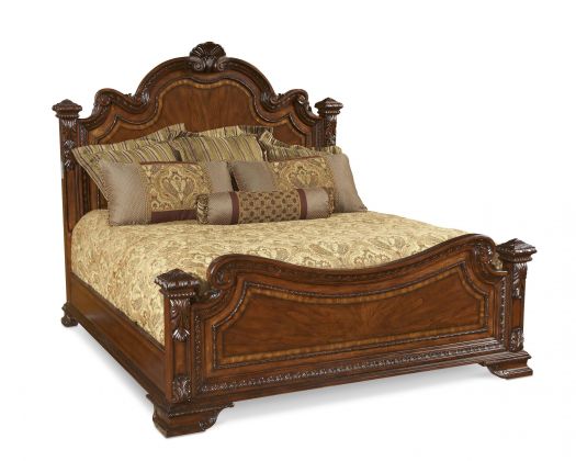 Old World California King Estate Bed