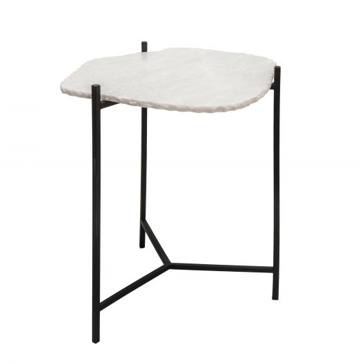 22"H Side Table, Black