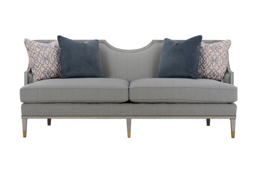 Intrigue - Harper Vintage Blue Sofa