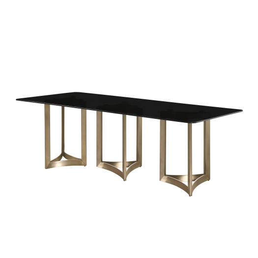 Alexa Glass Top Dining Table