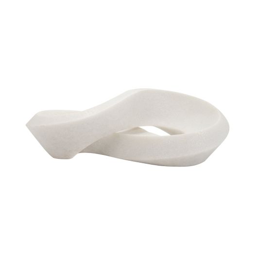 17 INFINITY DECOR BOWL, WHITE