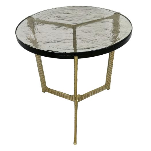 18 Bennington Wide Recycled Glass Accent Table