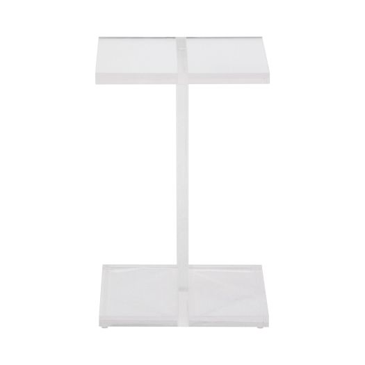 18" HAZLEY ACRYLIC ACCENT TABLE