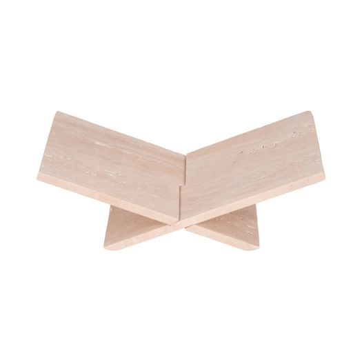 18 Travertine Bookstand, Tan