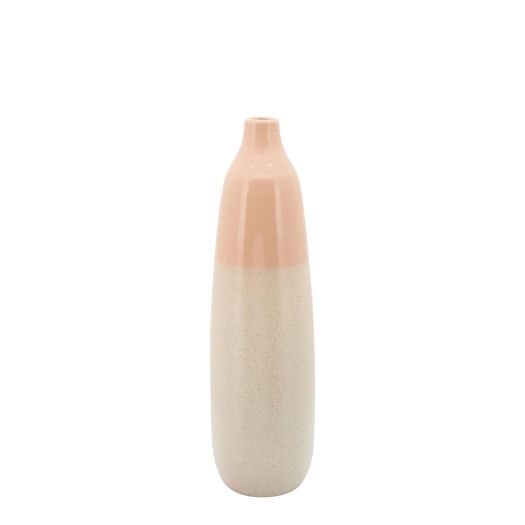 18H BOTTLE VASE, BLUSH