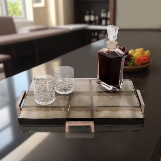 Kingston Silver Rectangle Tray