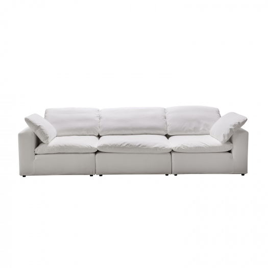 Elitey armless sectional