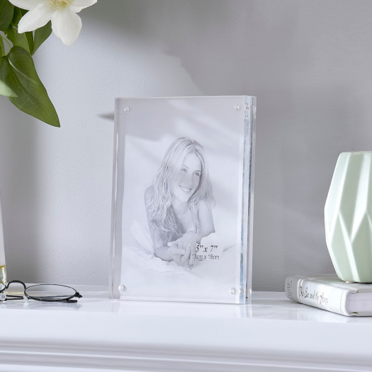 Acrylic photo frame