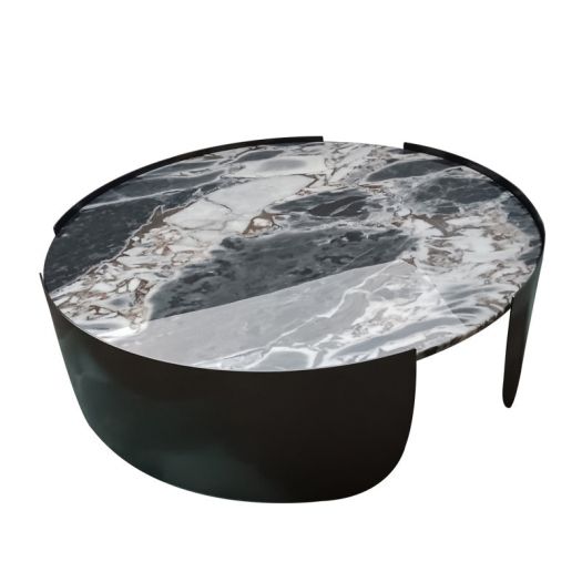 Ocean Storm Marble Coffee Table