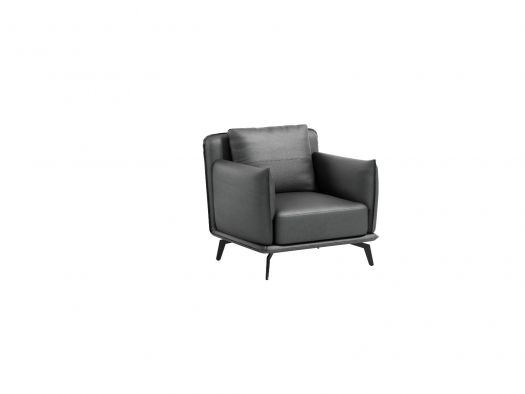 Black One Seater Sofa