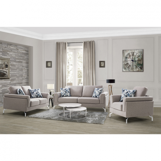 Scottsdale Serenity Beige Sofa Set