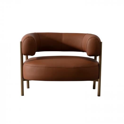 Adonis Rust Accent Chair