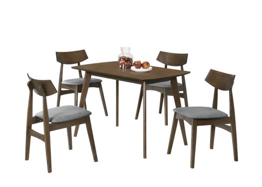 Megan marco brown dining table-4 seater set