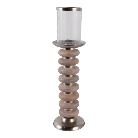 20 Vinita Small Wood Candle Holder