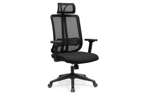 High Back Chair - Black DX