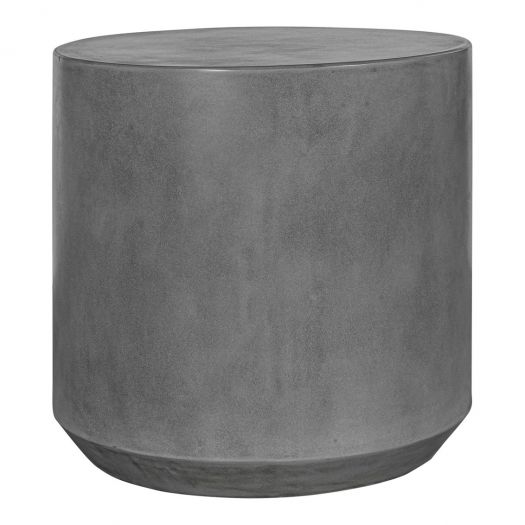 Garden Outdoor Side Table Light Grey