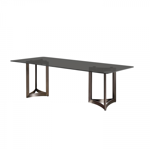 Alexa Glass Top Dining Table